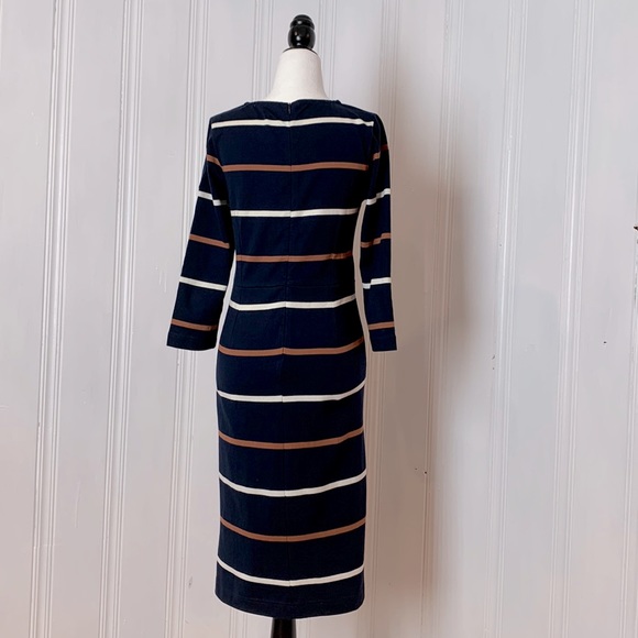 Striped BARBOUR navy sailor dress - Picture 5 of 10